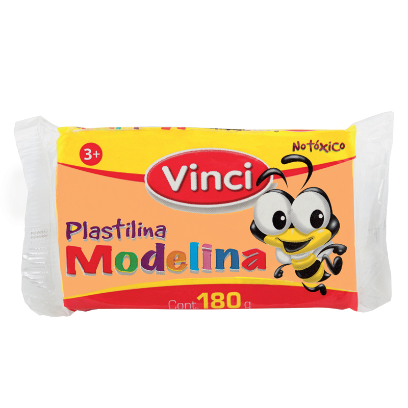 PLASTILINA MARQUETA CARNE          VINCI