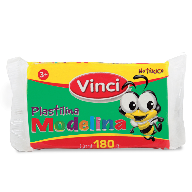 PLASTILINA MARQUETA VERDE CLARO    VINCI