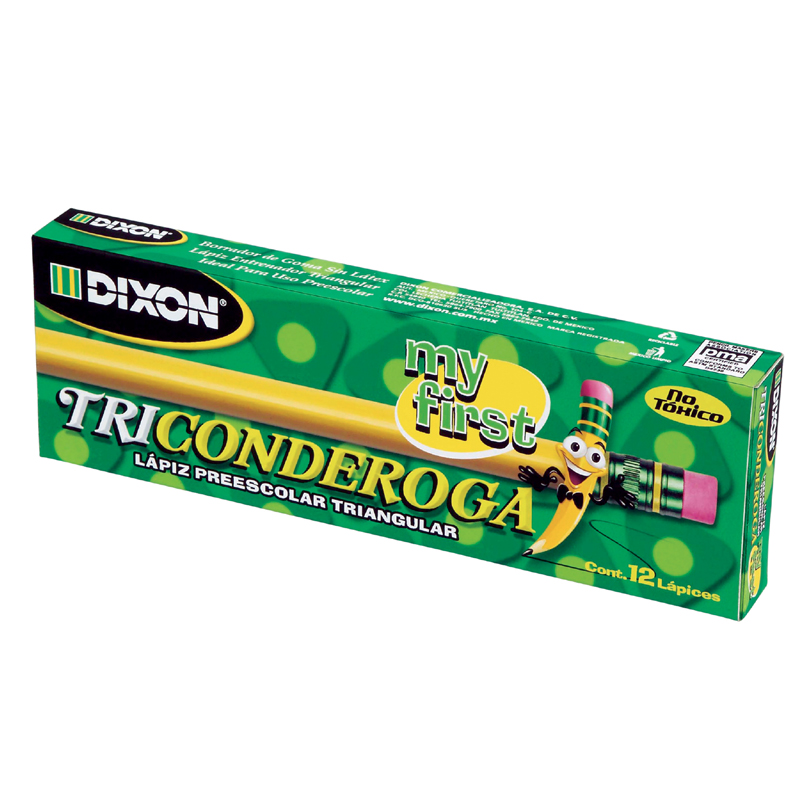 LAPIZ # 2   ENTRENADOR TRIAN.C/12  DIXON