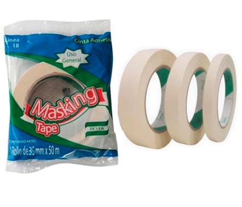 CINTA MASKING TAPE 36X50           DEVEK