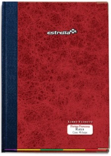 LIBRO FLORETE RAYAS FF      96H ESTRELLA