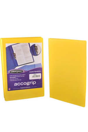 CARPETA C/PALANCA OFICIO AMARILLO   ACCO