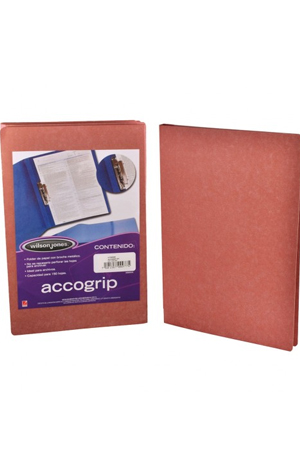 CARPETA C/PALANCA OFICIO CAOBA      ACCO