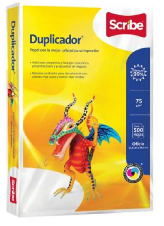 PAPEL FOTOCOPIA OFI. 50K 500H DUPL.SCRIB
