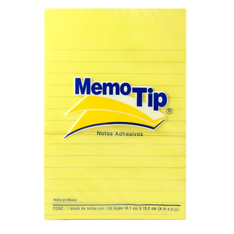 BLOCK POST-IT 658 4X6 100H AMA.RAY.JANEL