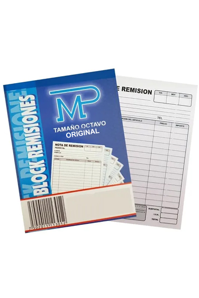 BLOCK REMISION ESQ ORIGINAL  50H BREM MP 113005 112787 BREM 1
