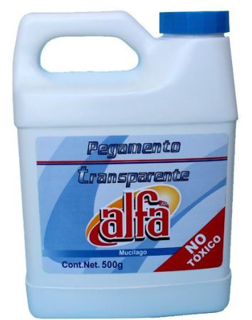 PEGAMENTO TRANSPARENTE  500G        ALFA 570396