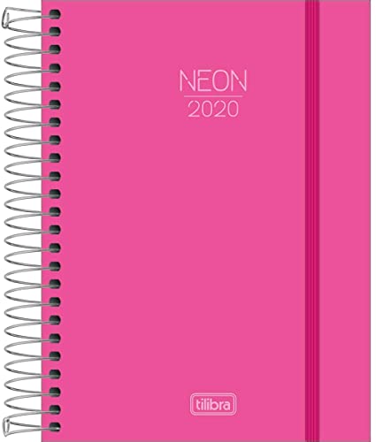 AGENDA 2020 ESPIRAL NEON ROSA    TILIBRA 141912 1DíA X PAG.SA