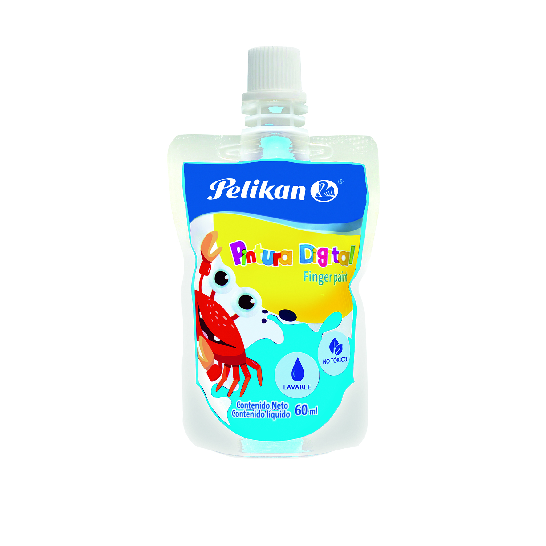 PINTURA DIG.TUBO  60ML AZUL      PELIKAN