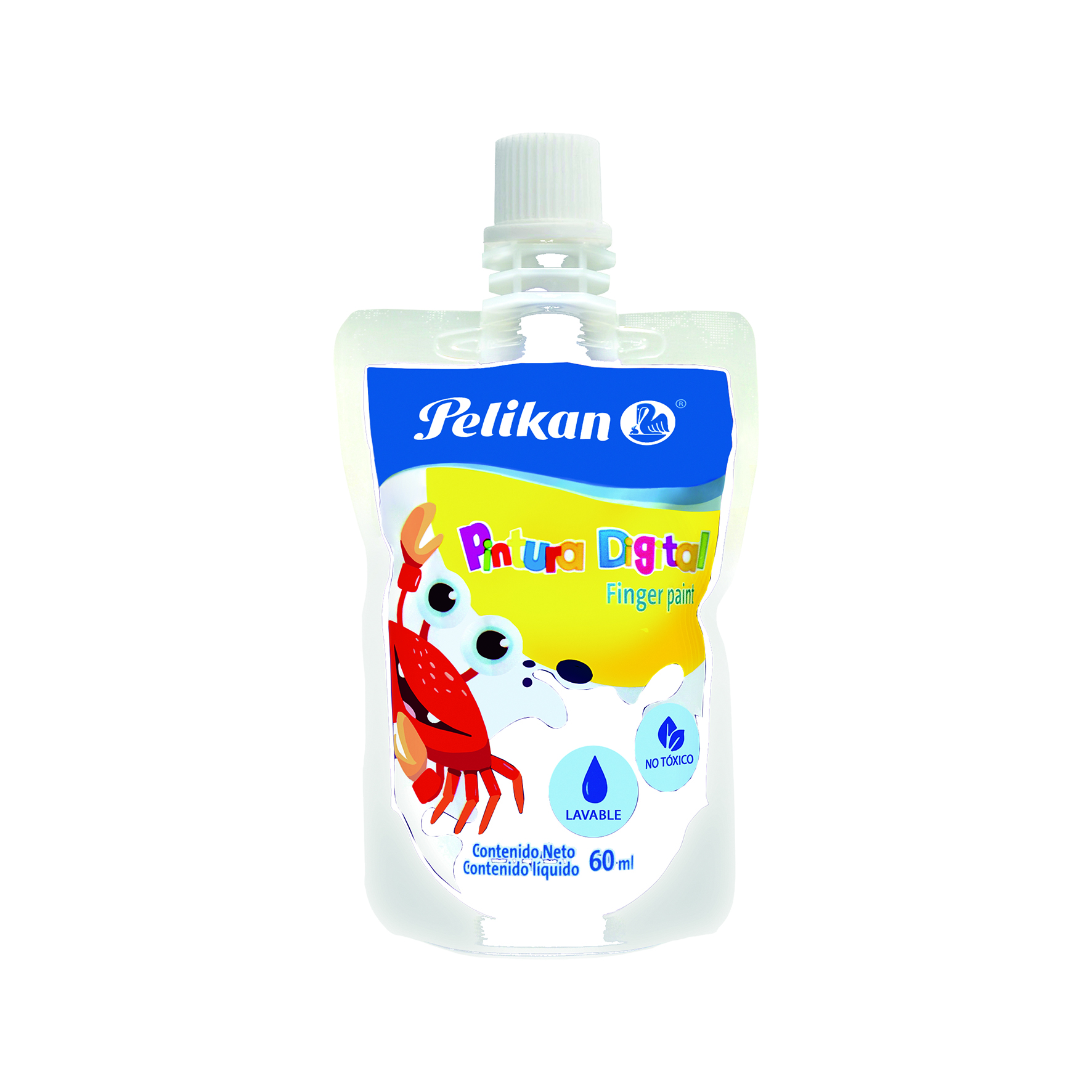 PINTURA DIG.TUBO  60ML BLANCO    PELIKAN