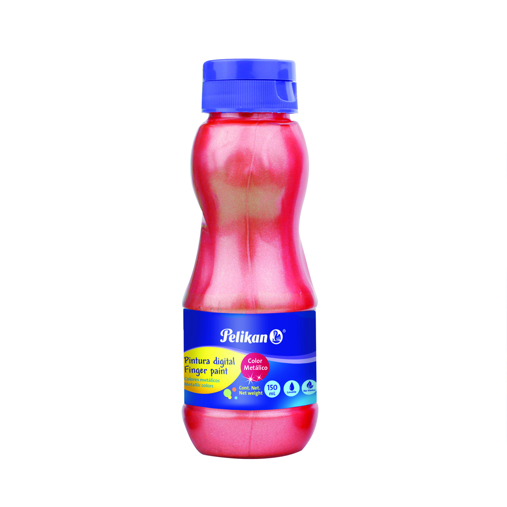 PINTURA DIG.TUBO 150ML RJO METAL.PELIKAN