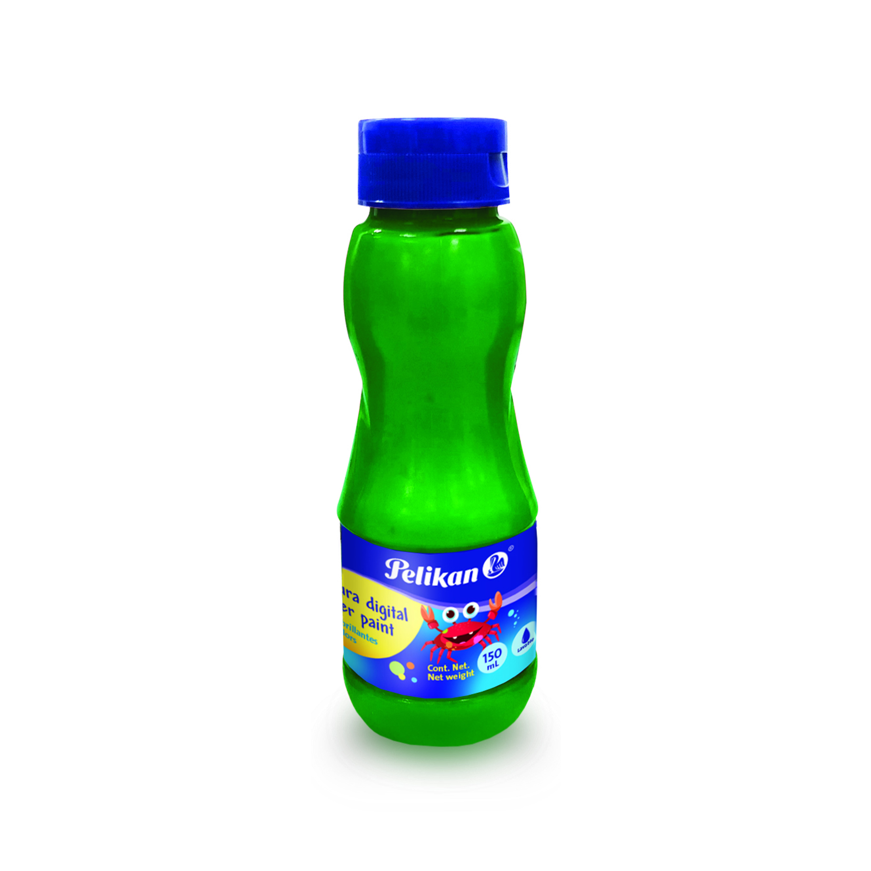 PINTURA DIG.TUBO 150ML VERDE     PELIKAN