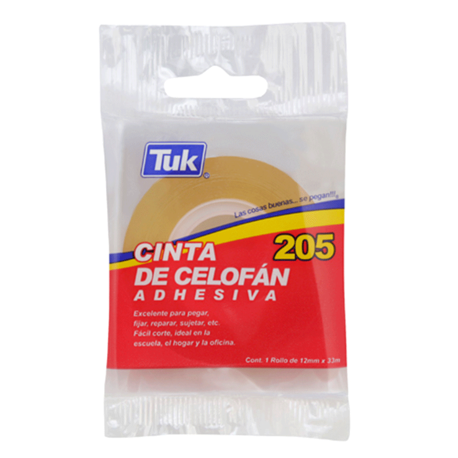 CINTA TRANSPARENTE 18X65       255   TUK 004089 265530 BSA. C