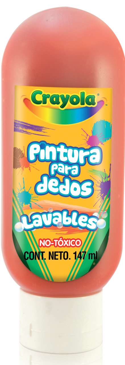 PINTURA DIGITAL 147ML NARANJA    CRAYOLA 216366 050036 54-200