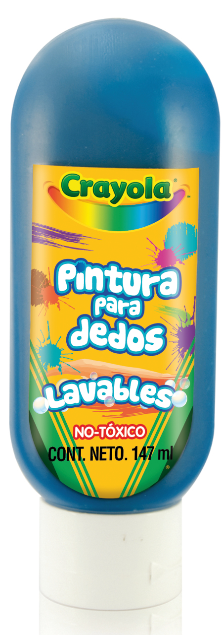 PINTURA DIGITAL 147ML AZUL       CRAYOLA