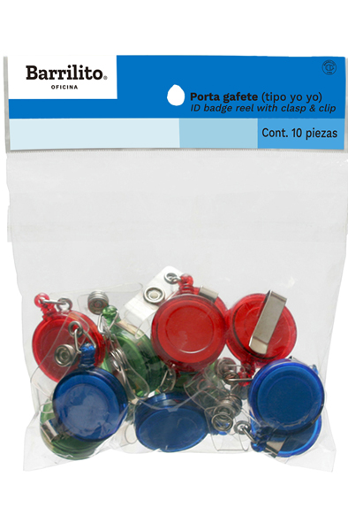 BROCHE YOYOELASTIC SURTIDO  C/12 BARRILI 924111 CAI504