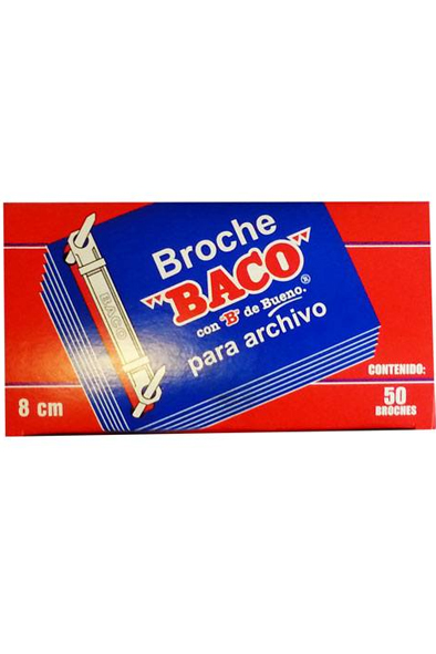BROCHE ARCHIVO 8 CMS C/50    913033 BACO