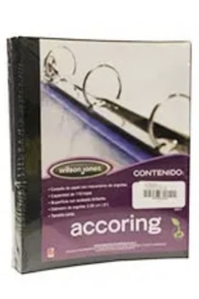 CARPETA ARG.  1"   CART.VERD.OB.ACCORING