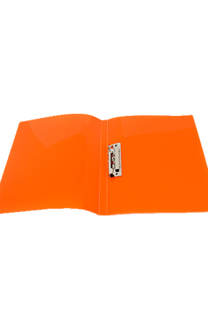 CARPETA C/PALANCA OFIC. NARANJA  QOP339N