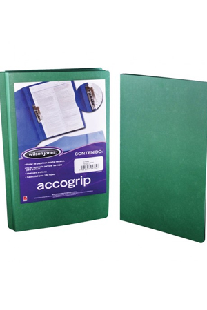 CARPETA C/PALANCA OFICIO VERDE OBSC ACCO P4780
