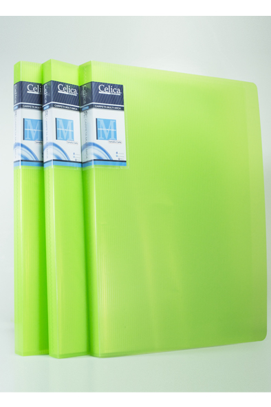 CARPETA C/30 MULT.T/C VERDE       CELICA 312750 CO-30B-GN SEM