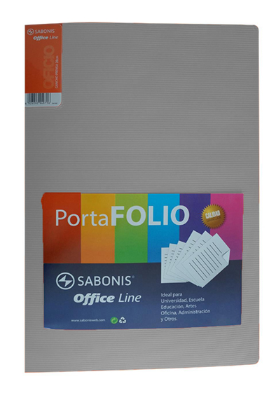 CARPETA C/30 MCAS.T/O GRIS       SABONIS 949983 SN30F