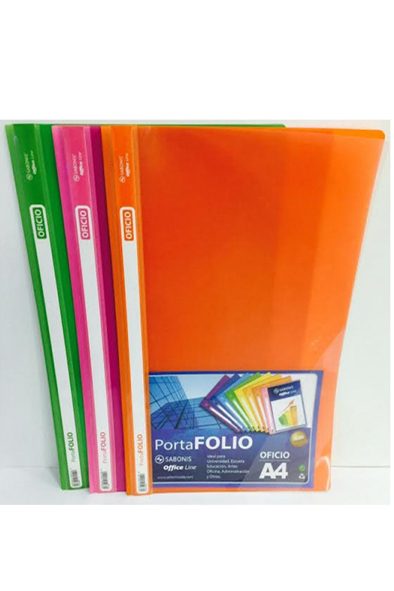 CARPETA C/40 MCAS.T/O VERDE      SABONIS 950231 SN40F PROD.DE