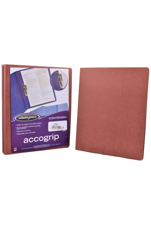 CARPETA C/PALANCA CARTA CAOBA       ACCO