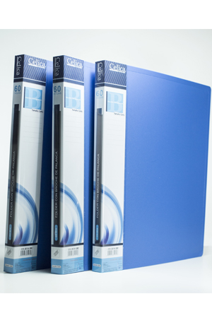 CARPETA C/PALANCA CTA.PLAST.AZUL  CELICA 312798 CO-201A-SBE A