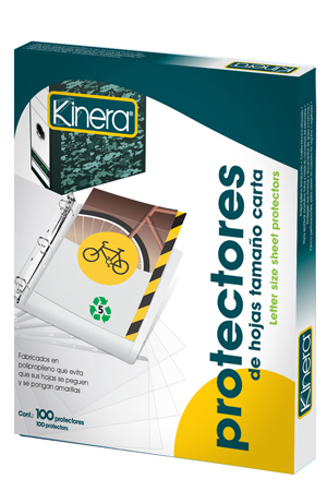 PROTECTOR P/HOJAS T/C 100H    360 KINERA