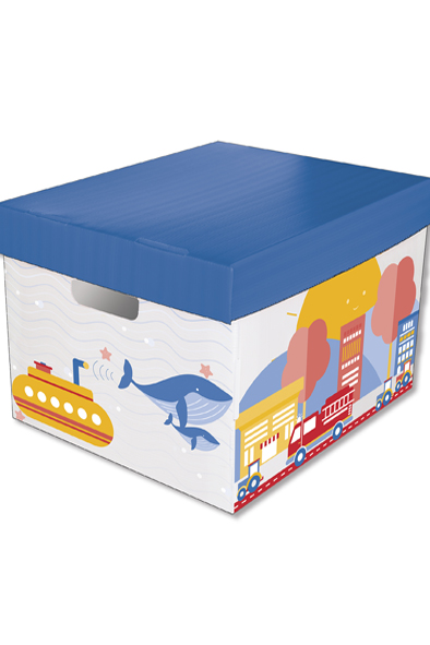CAJA ARCHIVO PLASTICO T/C NIÑO PRINTAFOR 198008 0112 <36.5X30