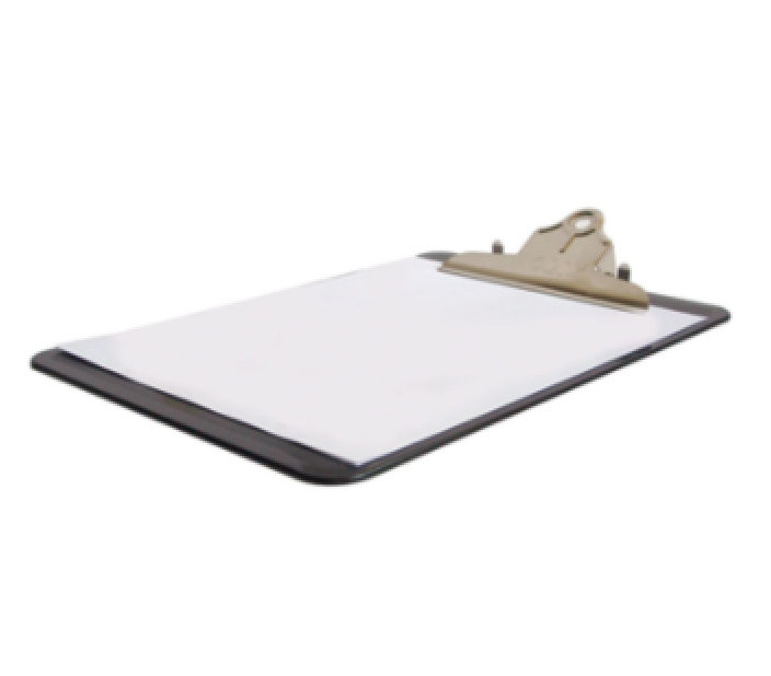 TABLA AGARRA PAPEL CTA CLIP M.NGO  BOLIK 040022 BLK00421