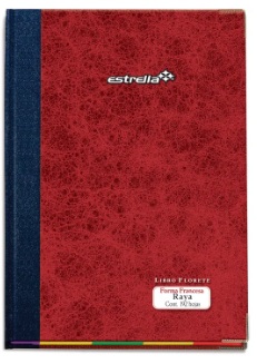LIBRO FLORETE RAYAS FF C/I 192H ESTRELLA