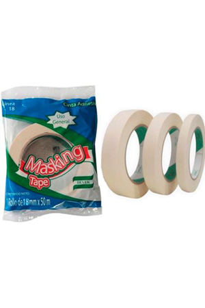 CINTA MASKING TAPE 18X50           DEVEK