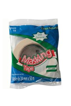 CINTA MASKING TAPE 24X50           DEVEK