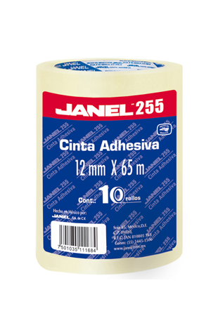 CINTA TRANSPARENTE 12X65 TORRE 255 JANEL