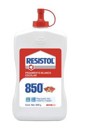 PEGAMENTO BLANCO  500G   850    RESISTOL