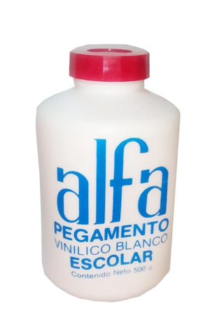 PEGAMENTO BLANCO 500G ALFA