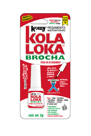 PEGAMENTO INSTANT. 5GR C/BROCHA KOLA LOK