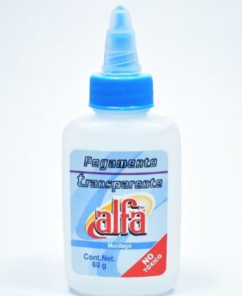 PEGAMENTO TRANSPARENTE   60G        ALFA 570365