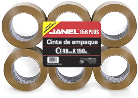 CINTA P/EMPAQUE CANELA 48X150  156 JANEL 106727 1564815700