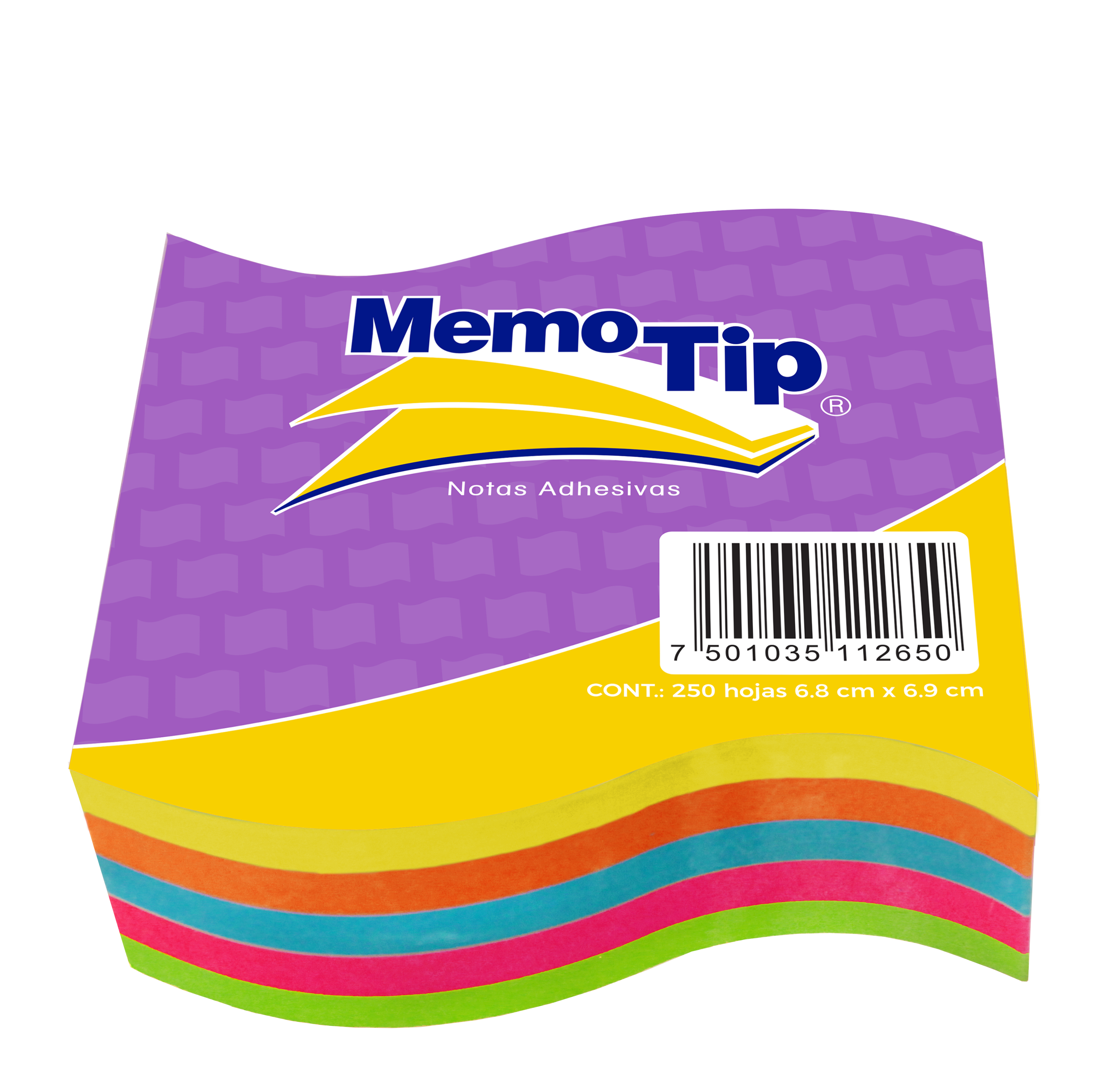 BLOCK POST-IT FIG.BANDERA     250H JANEL 112650 MEMOTIP (6.8X