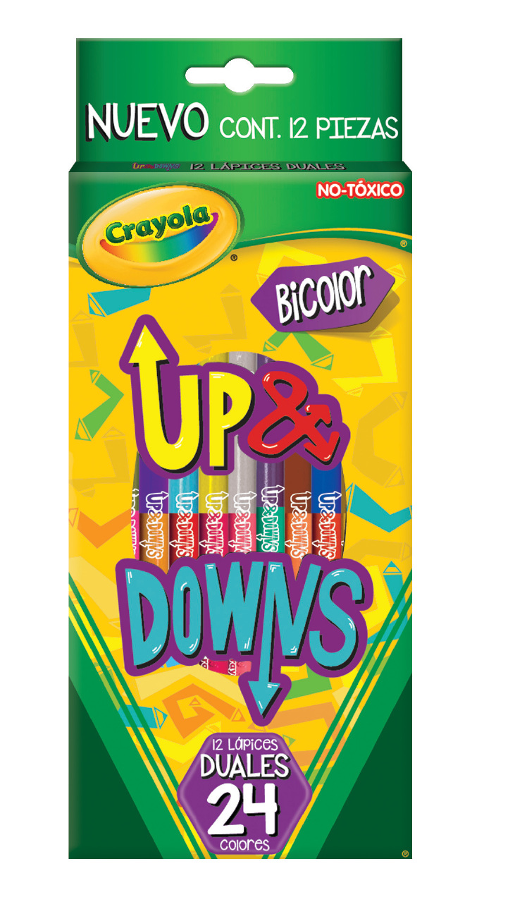 LAPIZ DE COLOR 12X24 LARGOS      CRAYOLA