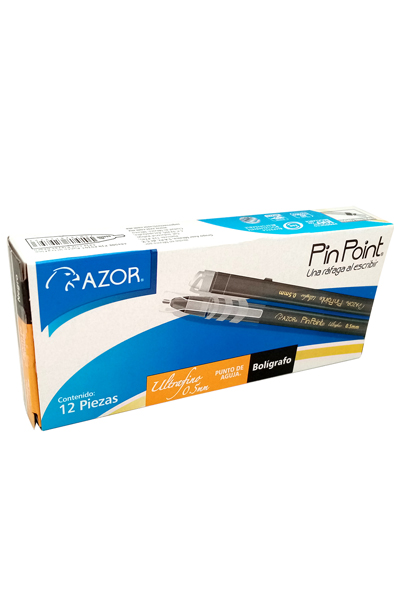 BOLIGRAFO PUF  PIN POINT  C/12 NGO 6840N