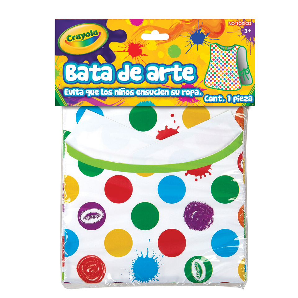 MANDIL INFANTIL P/ARTE    801403 CRAYOLA