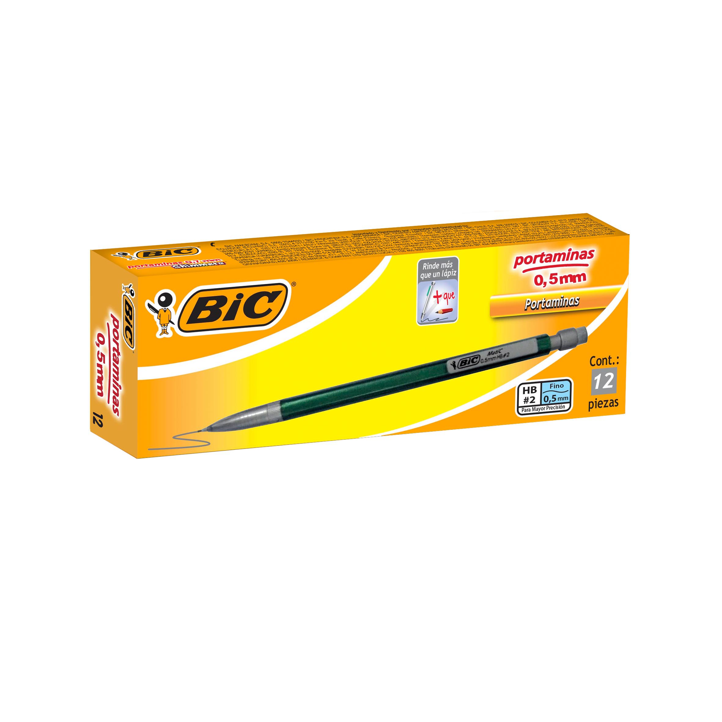 PORTAMINA 0.5MM CLIC-MATIC    413337 BIC