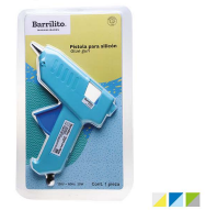 PISTOLA ELECTRICA P/SILICON GDE.  GG7032 970323 BARRILITO