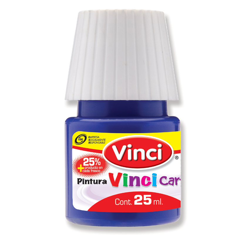 PINTURA CARTEL  25ML AZL.ULTR.C/10 VINCI