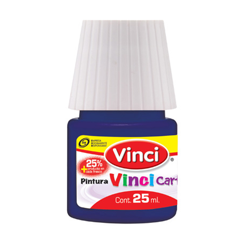 PINTURA CARTEL  25ML AZL.PRUS.C/10 VINCI