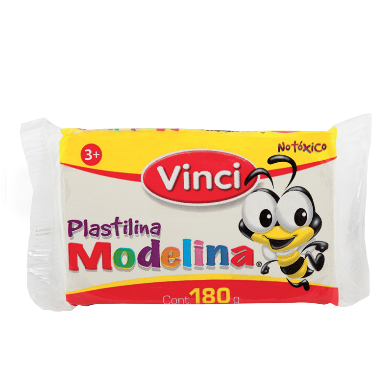PLASTILINA MARQUETA BLANCO         VINCI